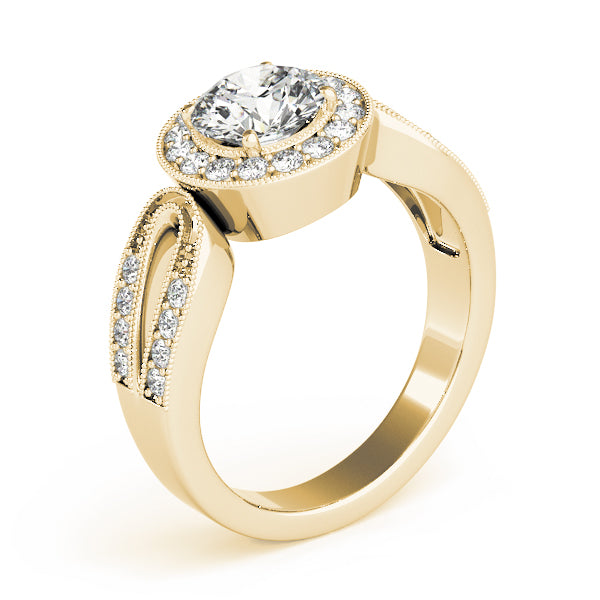 Engagement Rings Halo Round - TN83524