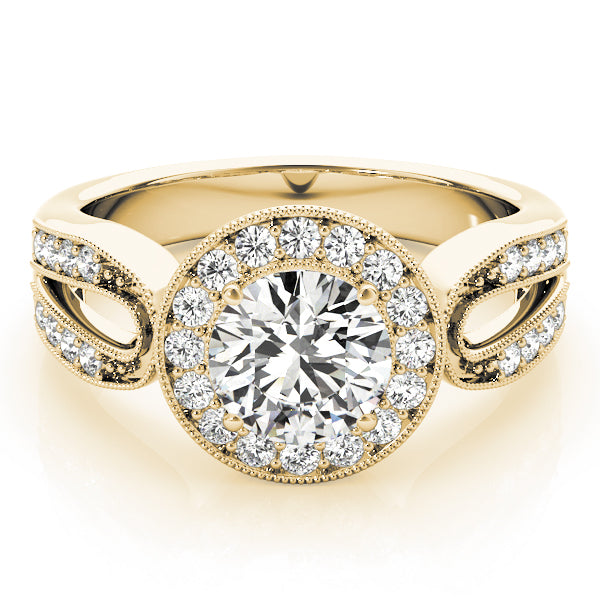 Engagement Rings Halo Round - TN83524