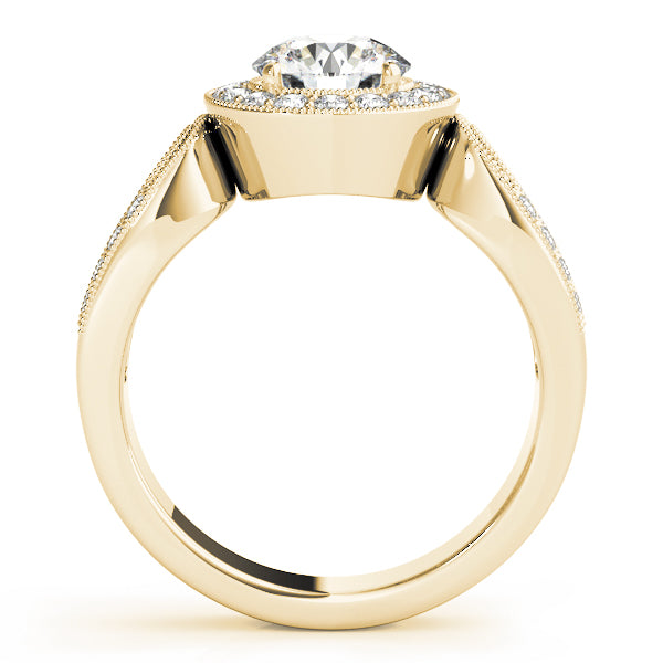 Engagement Rings Halo Round - TN83524