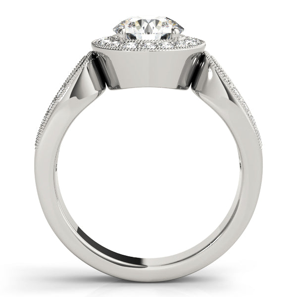 Engagement Rings Halo Round - TN83524