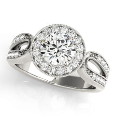 Engagement Rings Halo Round - TN83524