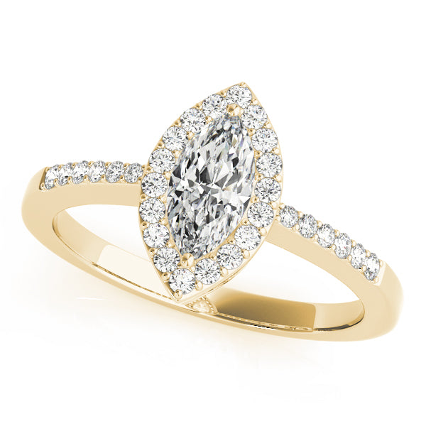 Engagement Rings Halo Marquise - TN83532