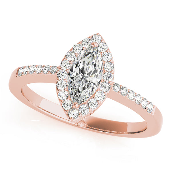 Engagement Rings Halo Marquise - TN83532