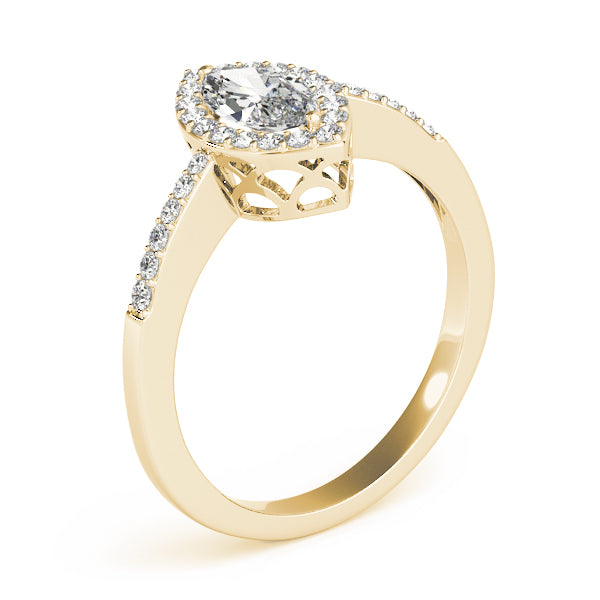 Engagement Rings Halo Marquise - TN83532