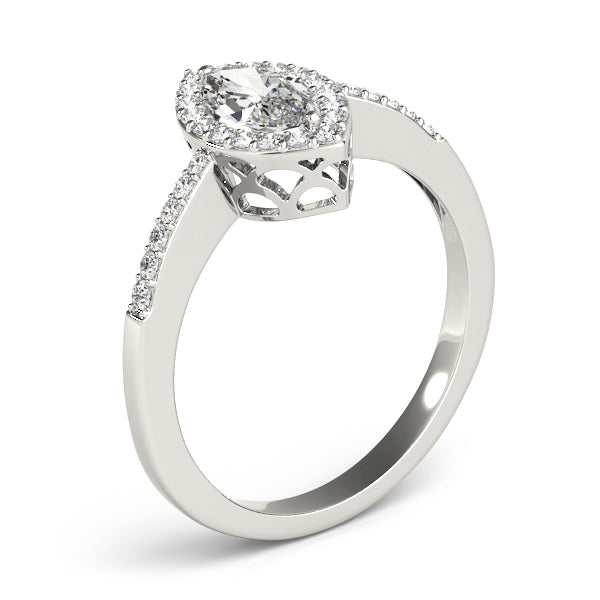 Engagement Rings Halo Marquise - TN83532