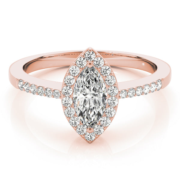 Engagement Rings Halo Marquise - TN83532