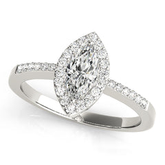 Engagement Rings Halo Marquise - TN83532