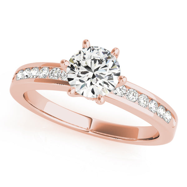 Engagement Rings Single Row Channel Set - TN83552