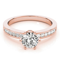 Engagement Rings Single Row Channel Set - TN83552