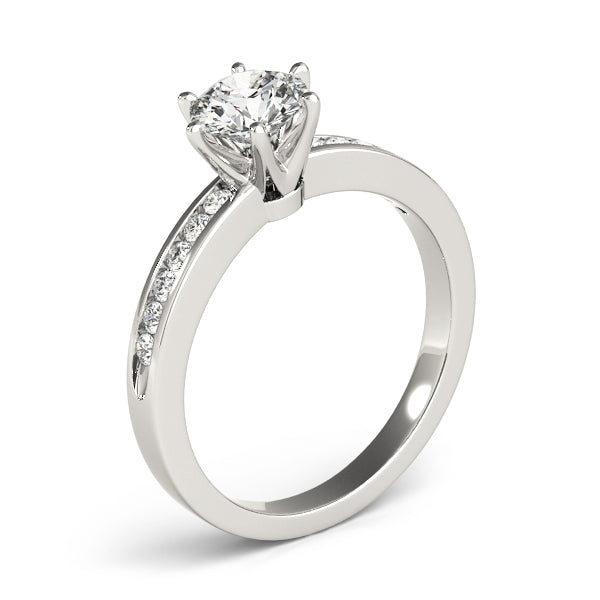 Engagement Rings Single Row Channel Set - TN83552