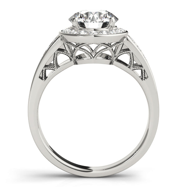 Engagement Rings Halo Round - TN83556