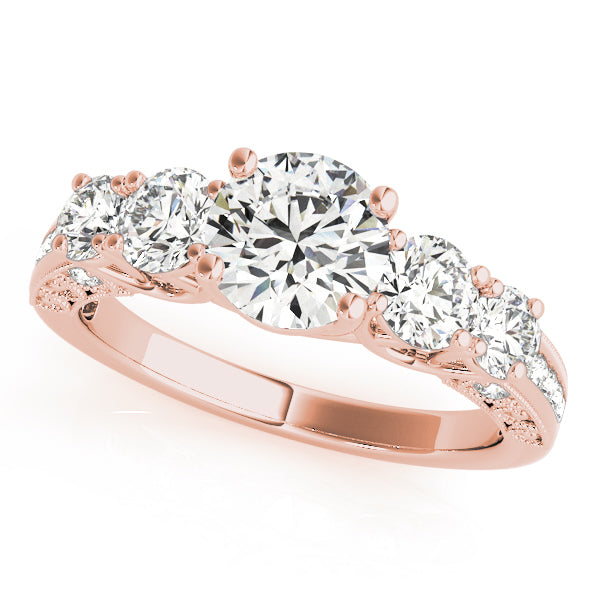 Engagement Rings Single Row Prong Set - TN83557