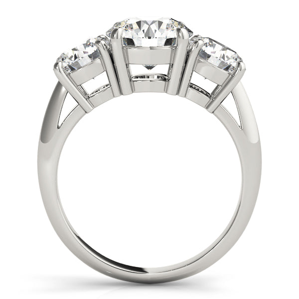Engagement Rings 3 Stone Round - TN83562
