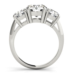 Engagement Rings 3 Stone Round - TN83562