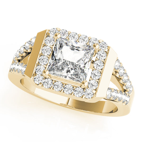 Engagement Rings Halo Square & Cushion - TN83566