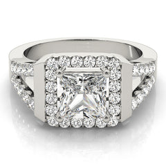 Engagement Rings Halo Square & Cushion - TN83566