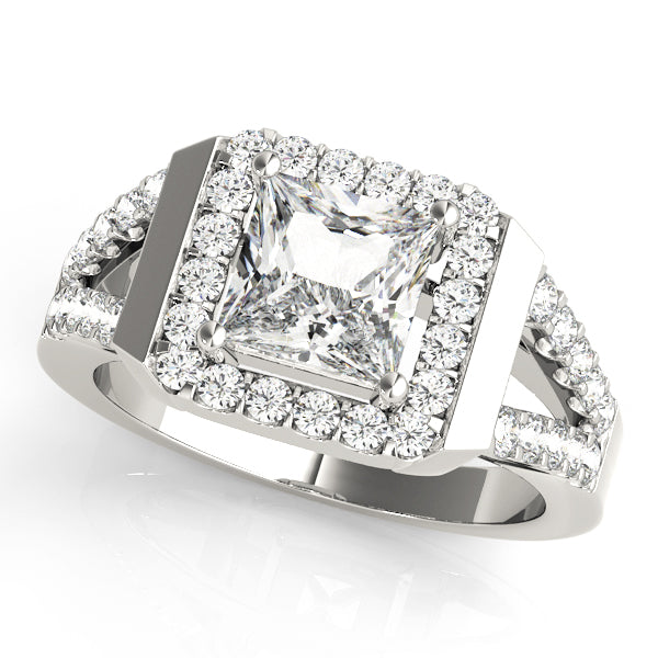 Engagement Rings Halo Square & Cushion - TN83566