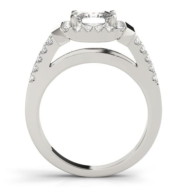 Engagement Rings Halo Square & Cushion - TN83566