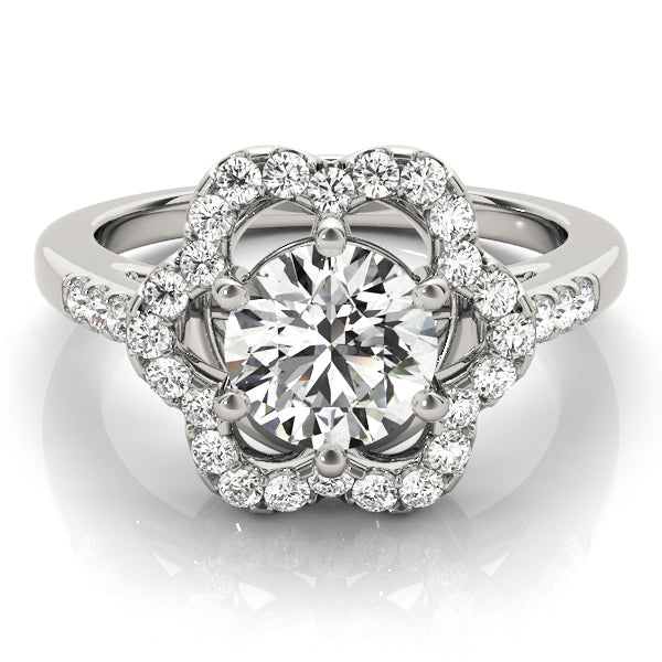 Engagement Rings Halo Round - TN83578