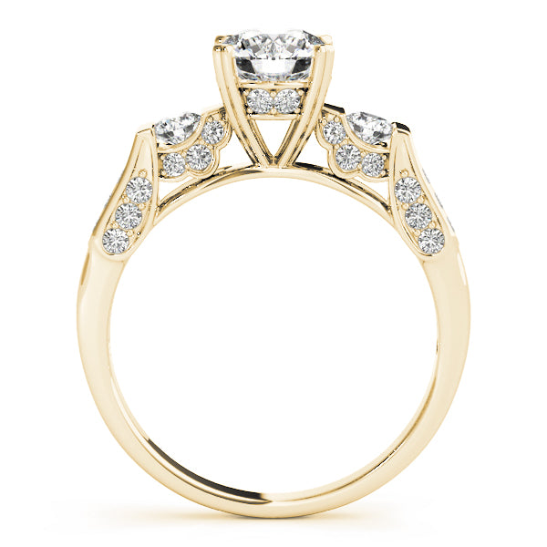 Engagement Rings 3 Stone Round - TN83585