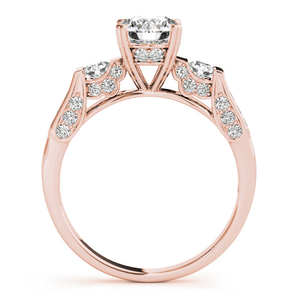 Engagement Rings 3 Stone Round - TN83585