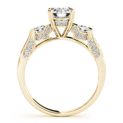 Engagement Rings 3 Stone Round - TN83585