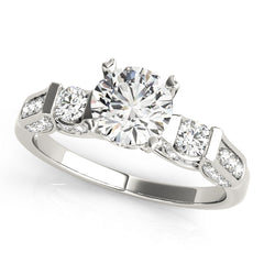 Engagement Rings 3 Stone Round - TN83585
