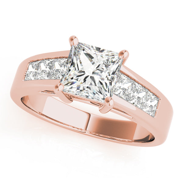 Engagement Rings Fancy Shape Princess Remounts - TN83606