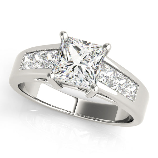 Engagement Rings Fancy Shape Princess Remounts - TN83606