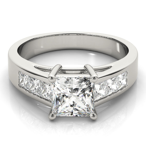 Engagement Rings Fancy Shape Princess Remounts - TN83606