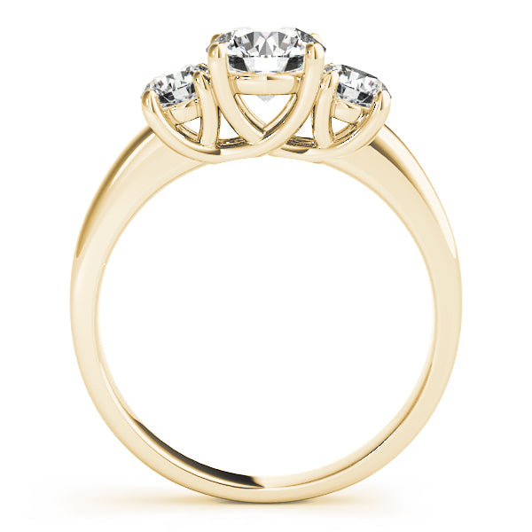 Engagement Rings 3 Stone Round - TN83617