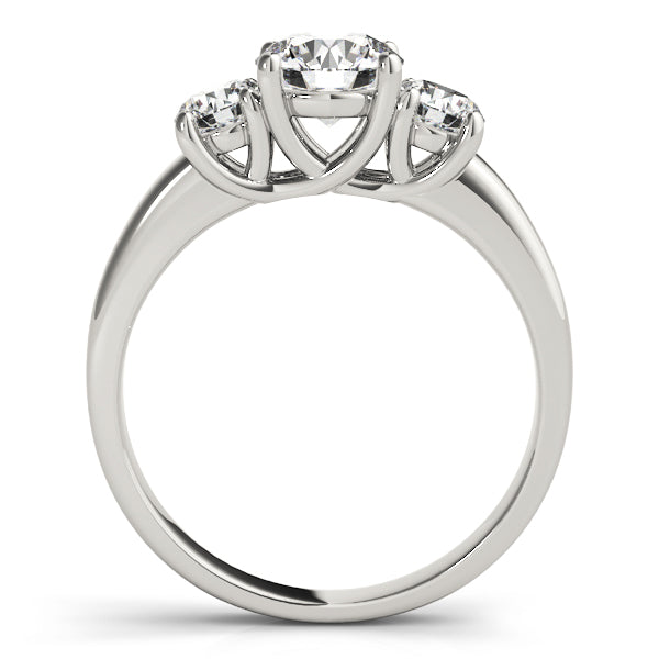 Engagement Rings 3 Stone Round - TN83617