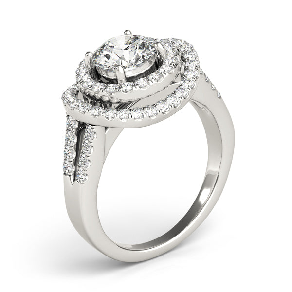 Engagement Rings Halo Round - TN83626