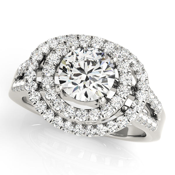 Engagement Rings Halo Round - TN83626