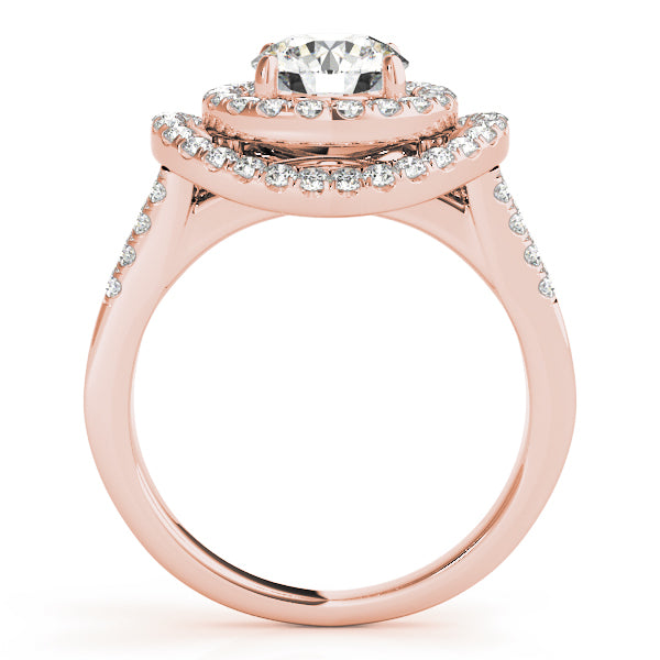 Engagement Rings Halo Round - TN83626