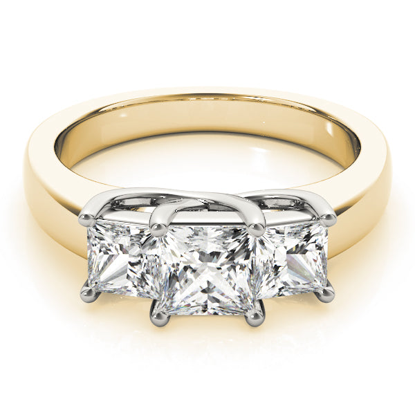 Engagement Rings 3 Stone Princess - TN83628