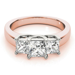 Engagement Rings 3 Stone Princess - TN83628