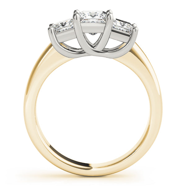 Engagement Rings 3 Stone Princess - TN83628