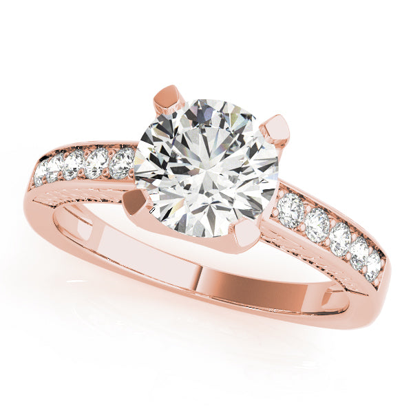 Engagement Rings Single Row Channel Set - TN83646