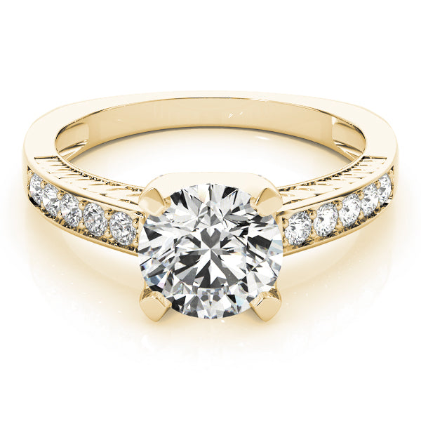 Engagement Rings Single Row Channel Set - TN83646