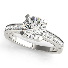 Engagement Rings Single Row Channel Set - TN83646