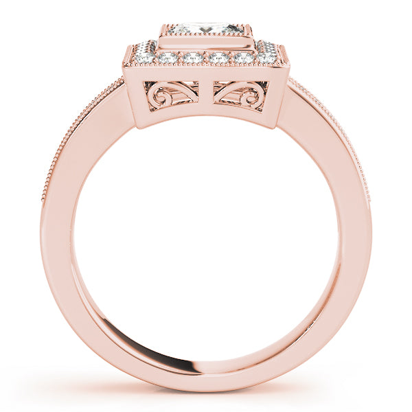 Engagement Rings Halo Square & Cushion - TN83651