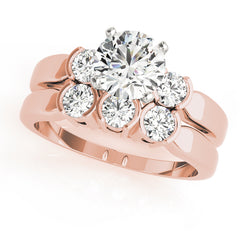 Engagement Rings 3 Stone Round - TN83660