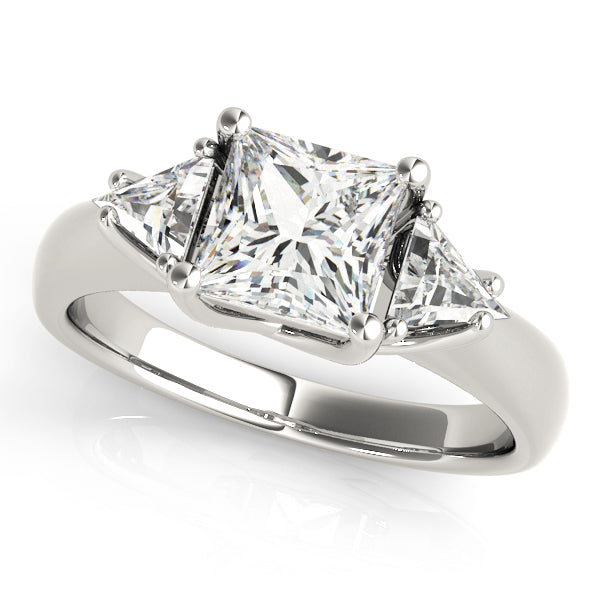 Engagement Rings 3 Stone Princess - TN83667