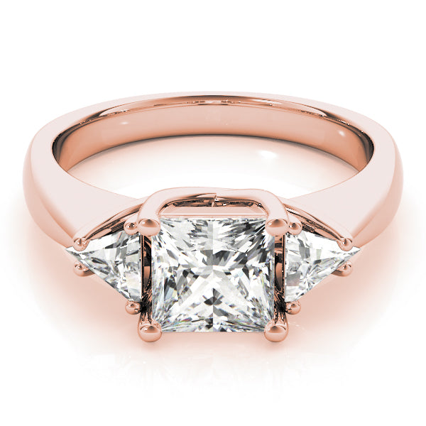 Engagement Rings 3 Stone Princess - TN83667