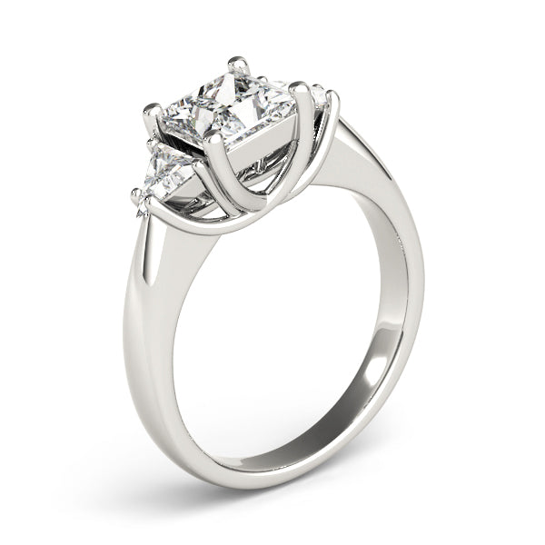 Engagement Rings 3 Stone Princess - TN83667