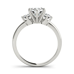 Engagement Rings 3 Stone Round - TN83707