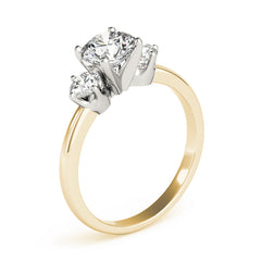 Engagement Rings 3 Stone Round - TN83707