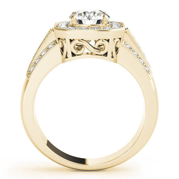 Engagement Rings Halo Round - TN83713
