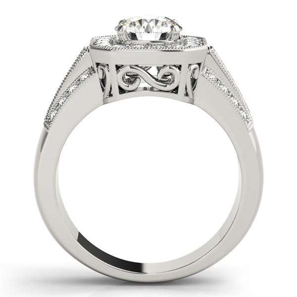 Engagement Rings Halo Round - TN83713